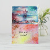 INVITATION GNOMON ET DAME DU LAC (Debout devant)