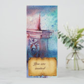 Invitation GNOMON ET DAME DU LAC Parchemin Brown (Debout devant)