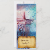 Invitation GNOMON ET DAME DU LAC Parchemin Brown (Devant)