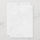 Invitation Go Bar Hopping Fête d'anniversaire (Dos)