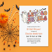 Invitation Go Ghouls Halloween Fête des mariées