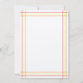 Invitation Gobble jusqu'à ce que vous tournez la Turquie Amic (Dos)