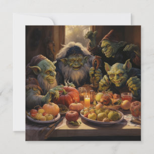 Invitation 👻 "Goblins & Grub Gathering" 🍽️ ! 🍽️ 👻 Hallowe