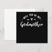 Invitation Godmère Seras-Tu Ma Godmère ? (Devant / Derrière)