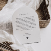 Invitation Godparents Handwritten Proposal Photo Arch Boy