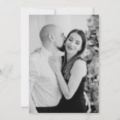 Invitation Going to the Chapel Stripe Wedding Photo (Dos)