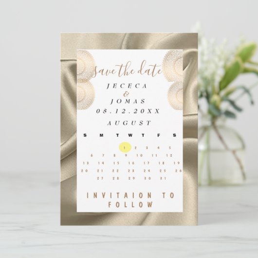 invitation gold (Debout devant)