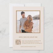 Invitation Gold 3D Flowers (Dos)