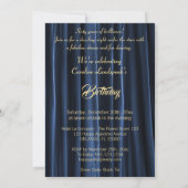Invitation Gold 60th Birthday with Dancing Couples (Dos)