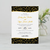 Invitation Gold Baseball (Debout devant)