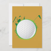 Invitation Gold Black Corporate Golf Tournament (Dos)