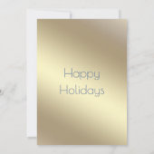 Invitation Gold Black string lumières entreprise Cocktail par (Dos)