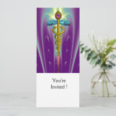 Invitation GOLD CADUCEUS Graduation, Reunions Médicales (Debout devant)