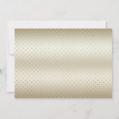 Invitation Gold Christmas Bells Party (Dos)