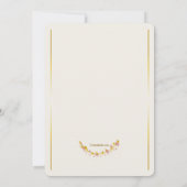 Invitation Gold Communion Cup Photo (Dos)