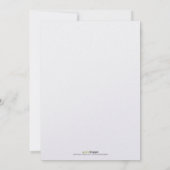 Invitation Gold Confetti (Dos)