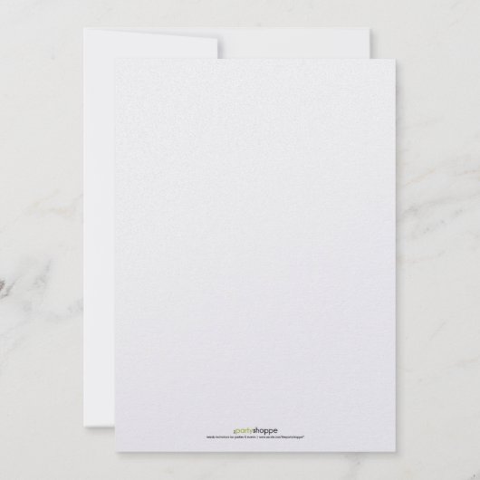 Invitation Gold Confetti (Dos)