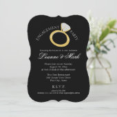 Invitation Gold Diamond Ring (Debout devant)