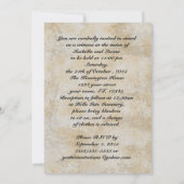 Invitation Gold Embossed Look Steamunk (Dos)