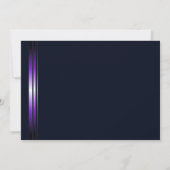 Invitation Gold et Purple Surprise 60e anniversaire (Dos)