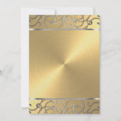 Invitation Gold et Silver Holiday Party (Devant)