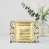 Invitation Gold et Silver Yin et Yang (Debout devant)