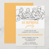 Gold Family Surprise fête 61e anniversaire