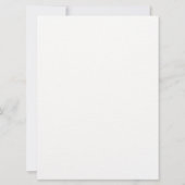 Invitation Gold Floral arabe anglais classique musulman moder (Dos)