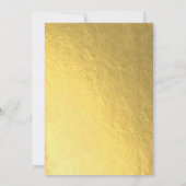 Invitation Gold Foil Floral Mariage mexicain Fiesta (Dos)