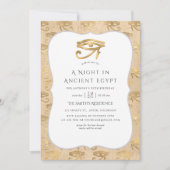Invitation Gold Foil parti (Devant)