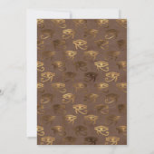 Invitation Gold Foil parti (Dos)