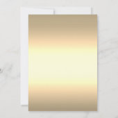 Invitation Gold Frame Bourgogne Rose Black Quinceañera (Dos)