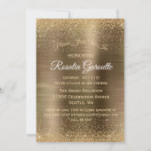 Invitation Gold Glam 50 et Fabulous Disco Ball Chocolate (Dos)