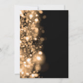 Invitation  Gold Glam Save The Date 50th Birthday Party (Dos)