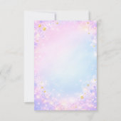 Invitation Gold Glitter Twinkle Little Star Baby Shower (Dos)