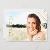 INVITATION GOLD GRAD (Devant)