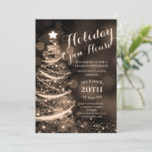 Invitation Gold Holiday Open House (Debout devant)