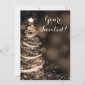 Invitation Gold Holiday Open House (Dos)
