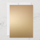 Invitation Gold Holiday Party Festive Christmas Wreath (Dos)