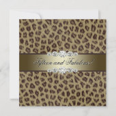 Invitation Gold Leopard 15e anniversaire (Devant)