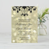 Invitation Gold Lights Open House (Debout devant)