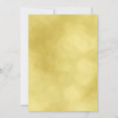 Invitation Gold Navy Noël Corporate Fête (Dos)