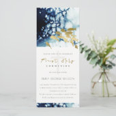 INVITATION GOLD NAVY SOUS L'EAU POISSON PREMIER SAINT COMMUNI (Debout devant)