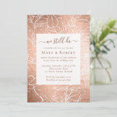 Invitation Gold Nous faisons encore Vow Renouvellement 50e Ma (Debout devant)