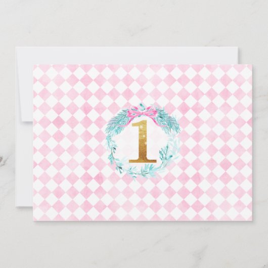 Invitation Gold One Land of Sweets Nutcracker Photo Anniversa (Dos)