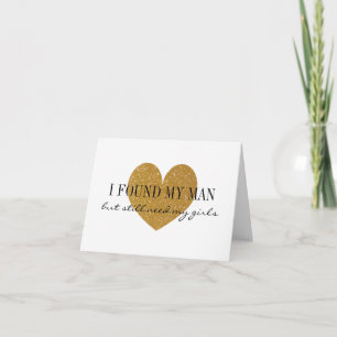 Invitation Gold parties scintillant coeur Serez-vous mes cart