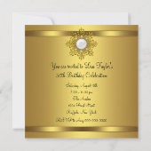Invitation Gold Pearl All Occasion Party (Dos)