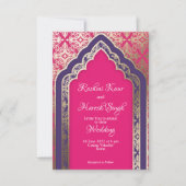 Invitation Gold Portal Indien  (Devant)