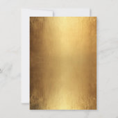 Invitation Gold & Red CHRISTMAS PARTY Wreath Company (Dos)