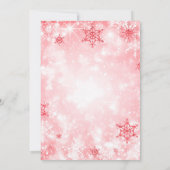 Invitation Gold Red Christmas Tree Company (Dos)